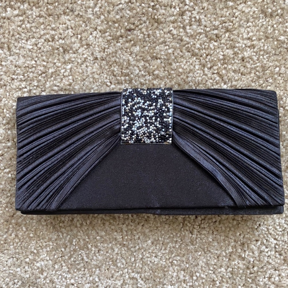 Generics Black Clutch